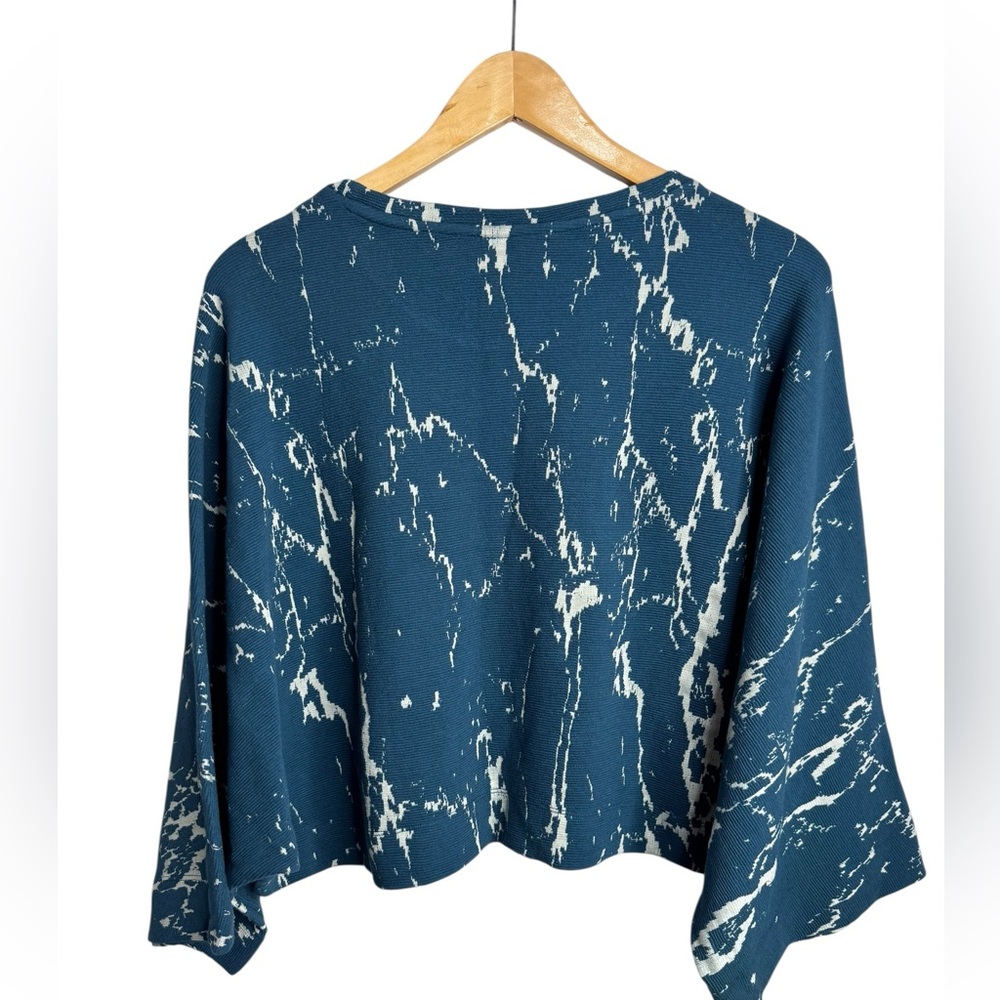 Wynne Layers Dolman Sleeve Abstract Top XL - Picture 3 of 7